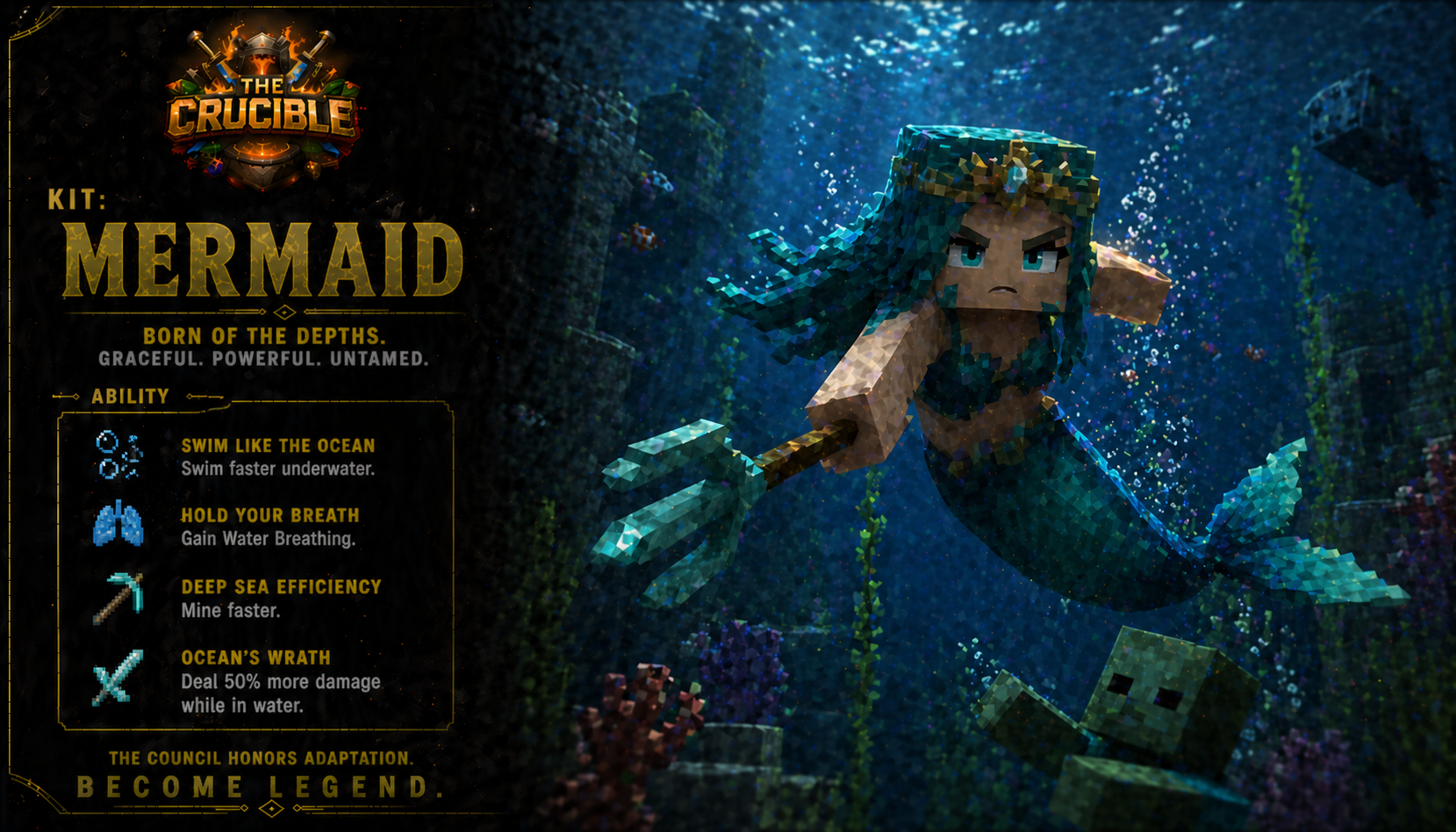 Mermaid kit artwork